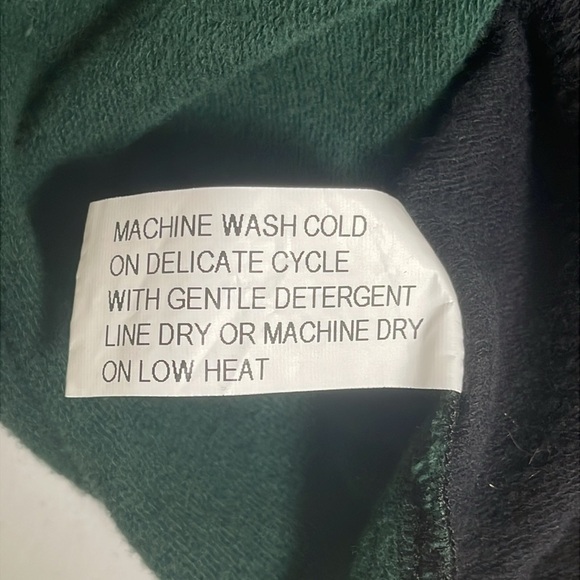 Cheyenne Black Green Long Sleeve Tunic Pullover Size XS - Picture 5 of 5